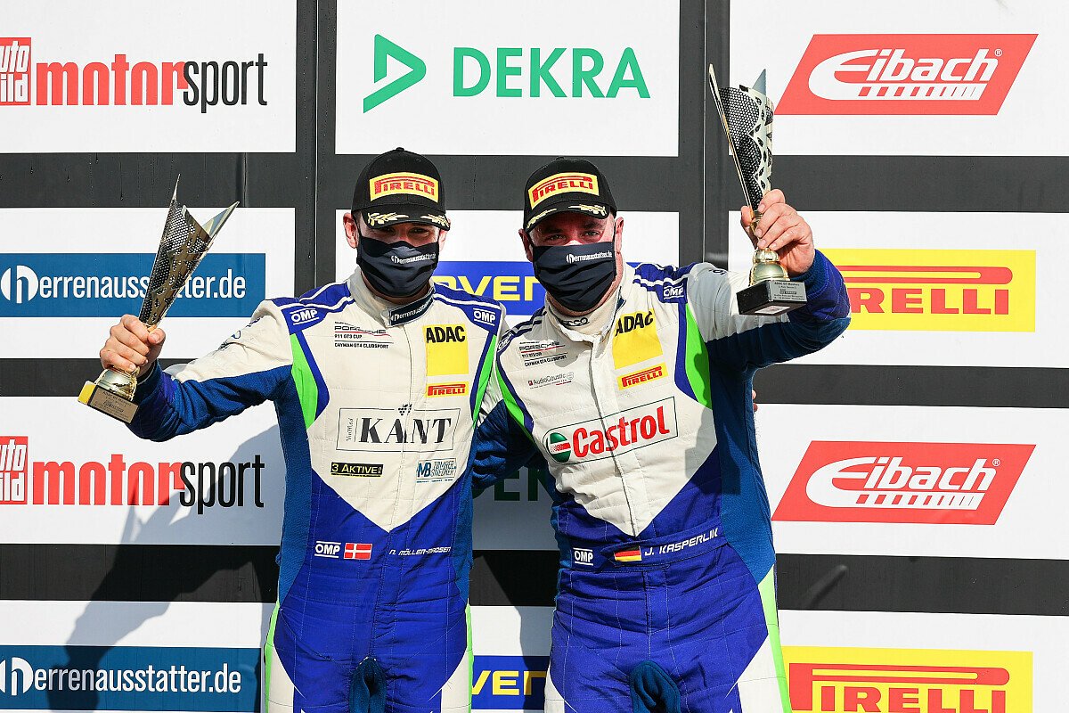 Jan Kasperlik und Nicolaj Möller Madsen sind die Sieger der Fahrerwertung, Foto: ADAC Motorsport Jan Kasperlik und Nicolaj Möller Madsen sind die Sieger der Fahrerwertung, Foto: ADAC Motorsport