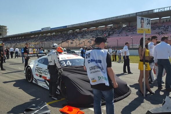 Verdecktes Ocon-Loch: Der Mercedes des jungen Franzosen war kurz oben ohne, ist aber wieder repariert - Foto: Motorsport-Magazin.com