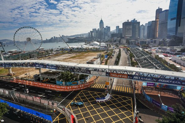 So eine tolle Strecke: Die Formel E 2017 in Hongkong - Foto: LAT Images