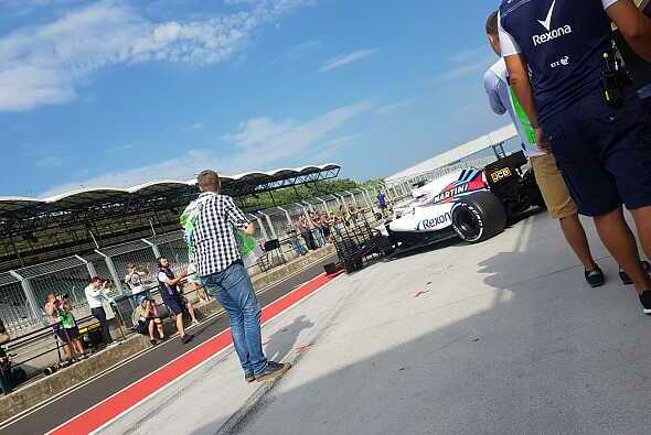   Christian followed on the exit of Kubica. Photo: Motorsport-Magazin.com 