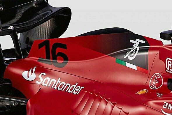 Die Finne spannt eine vergleichsweise große Fläche über dem Ferrari-V6 auf - Foto: Ferrari