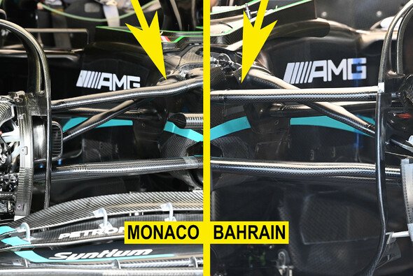 Die Vorderradaufhängung in Monaco und Bahrain - Foto: Motorsport-Magazin.com
