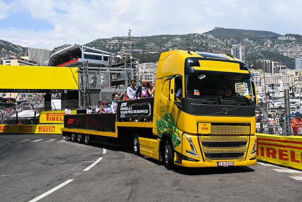 Die Fahrerparade heute in Monaco - Foto: LAT Images