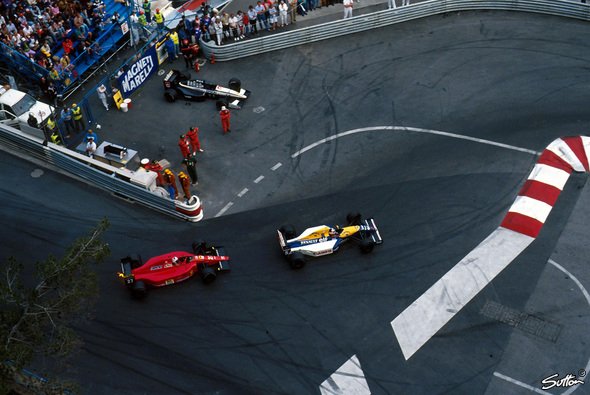 Formel 1 in Monaco: Auch früher war es schon schwierig zu Überholen - Foto: Sutton