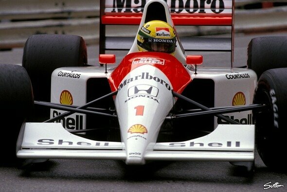 Ayrton Senna war der erfolgreichste Honda-Fahrer mit drei WM-Titeln - Foto: Sutton