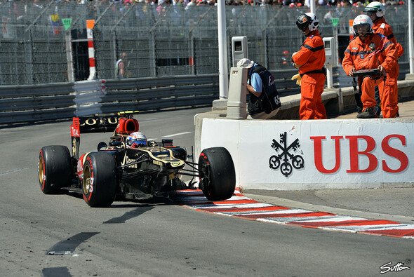 Grosjean, den Rest des Autos dürfte Daniel Ricciardo haben - Foto: Sutton
