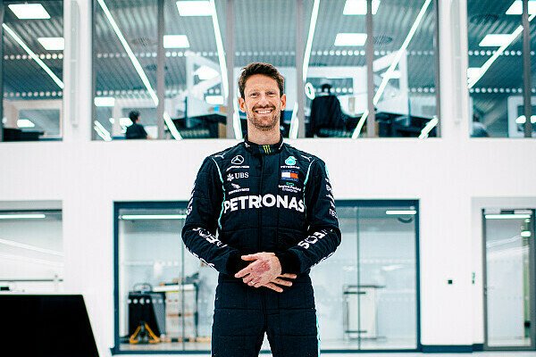 Grosjean gibt Comeback im Mercedes Grosjean gibt Comeback im Mercedes