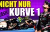 Video: Martin löst Massencrash aus - Lüthi: Nur an Kurve 1 gedacht!