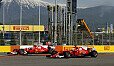 Ferrari drückt dem Wochenende in Russland seinen Stempel auf - Foto: Sutton