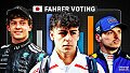 Fahrer-Voting zur Formel 1 in Japan 2026: Jetzt abstimmen! Wer war wirklich bester Pilot?
