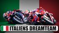 Aprilia inszeniert Italien-Dreamteam, Ducati spottet: Wählen die schnellsten MotoGP-Fahrer!