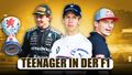 Die jüngsten Formel-1-Fahrer aller Zeiten: Wer debütierte als Teenager und was erreichten sie?