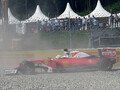 Österreich GP - Vettel-Unfall