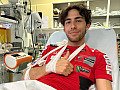 MotoGP - Bastianini nach Crash verletzt: Kein Start in Portimao