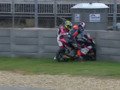 Verrücktes Video! Moto3-Fahrer Ivan Ortola klaut Motorrad von Gegner