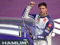NASACR Rennen 15: Denny Hamlin siegt spektakulär in Michigan