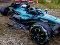 Formel 1 Zandvoort, 2. Training: Fernando Alonso kämpft mit McLaren, Stroll crasht heftig