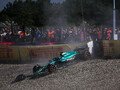 Aston Martin stürzt im Formel-1-Qualifying ab: Stroll crasht, Alonso hofft