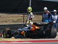 McLaren stänkert nach Sprint-Crash über Hülkenberg & Alonso: "Achtlose Leute da hinten"
