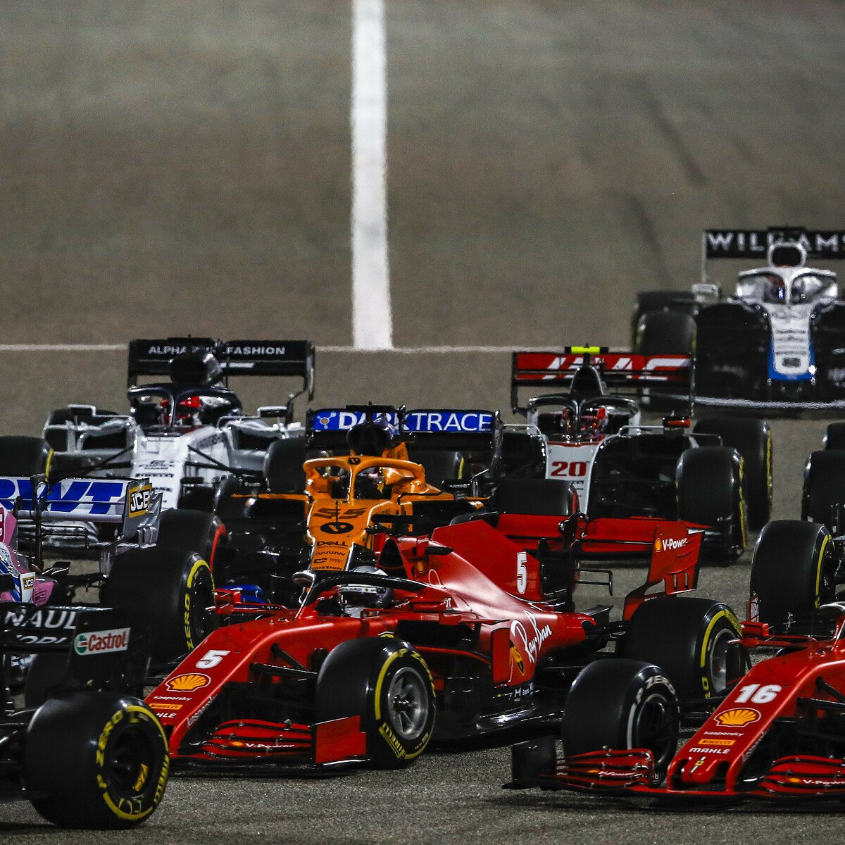 Formel 1 Vettel Schimpft Auf Leclerc Rucksichtlos Am Start