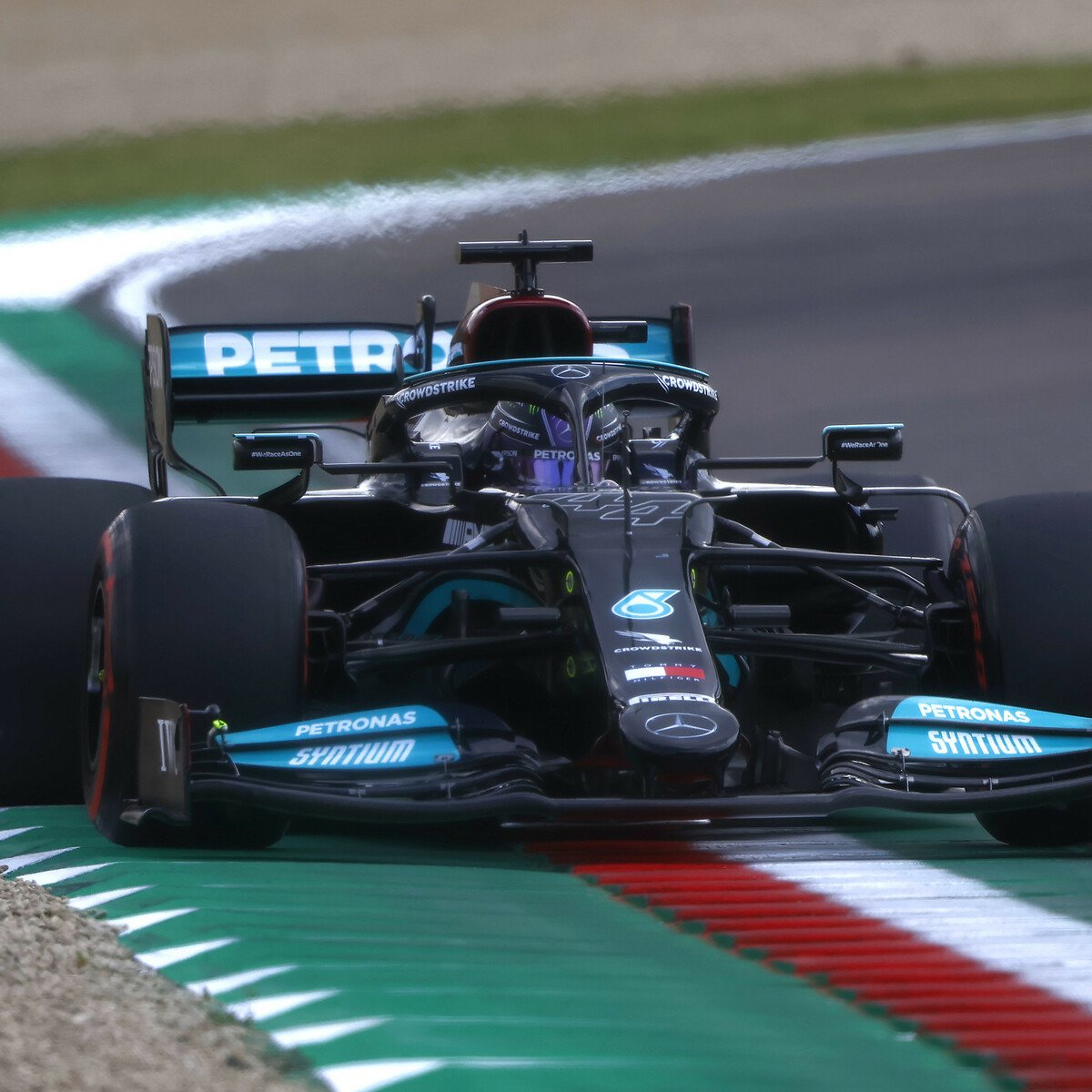 Formel 1 Imola Qualifying Hamilton Vor Perez Verstappen P3
