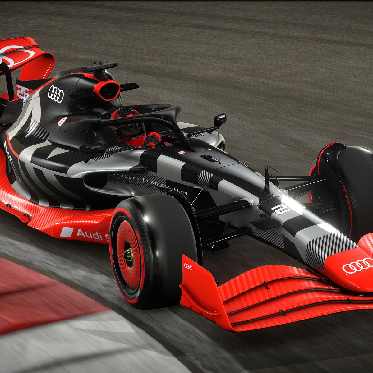 F1 2022 Audi-Showcar ab sofort in der virtuellen Formel 1