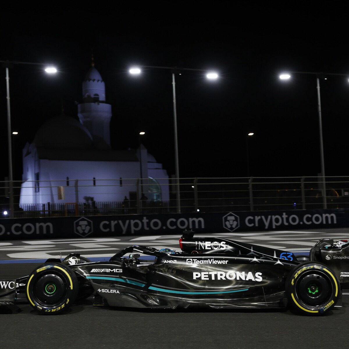Formel 1, Saudi-Arabien Mercedes auch mit Update im Nirgendwo