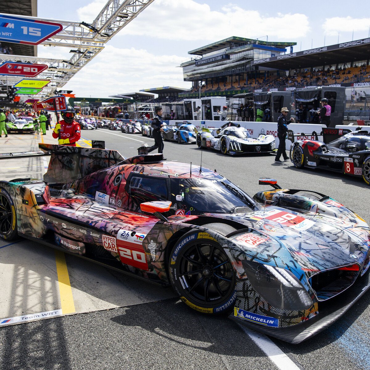Le Mans, France. 16th June, 2024. 19 GROSJEAN Romain (fra), CALDARELLI