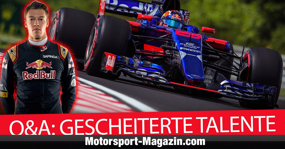 Wer sind die gr ten gescheiterten F1 -Talente 