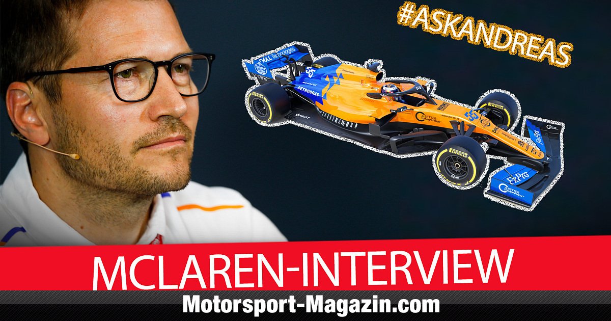 Formel 1 2020: Interview mit McLaren-Teamchef Andreas Seidl