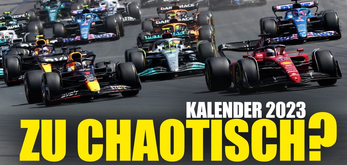 Verwunderlich Rennkalender F1 2023 Bilder