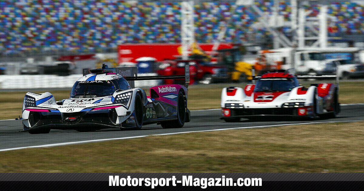 24h Daytona 2023 Startaufstellung zum 24StundenRennen