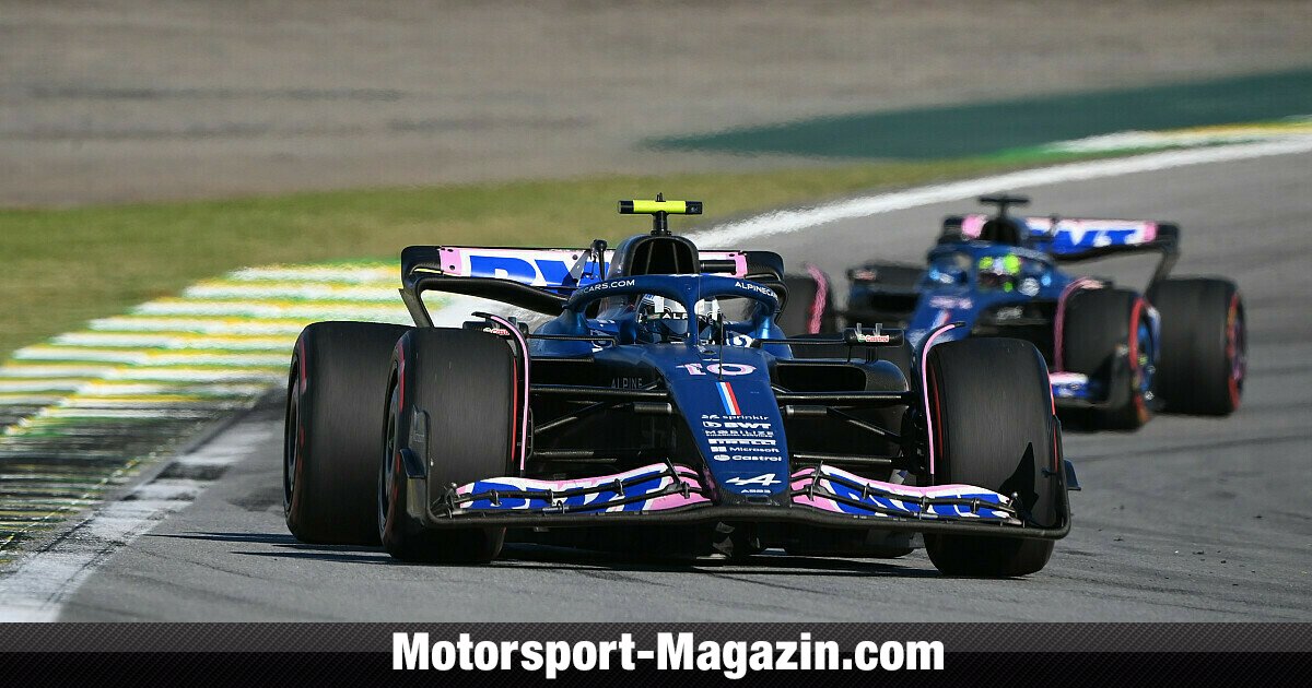 Alpine Zockt Mercedes Ab: Gasly Feiert, Ocon Bedient