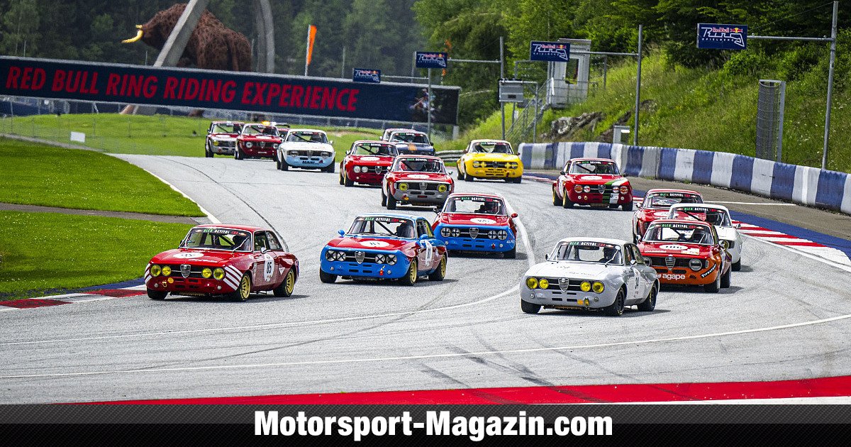 Red Bull Ring Classics 2025 Legendäre RallyeBoliden am Red Bull Ring