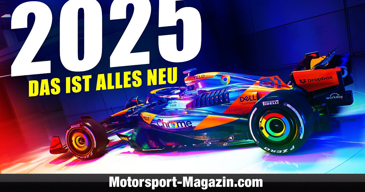 Formel 1 2025 erklärt Neue Regeln, Kalender & Fahrer