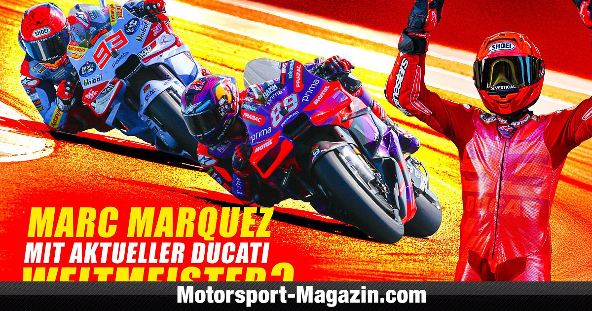 Motogp - Video: Hätte Marc Marquez Mit Aktueller Ducati Die 