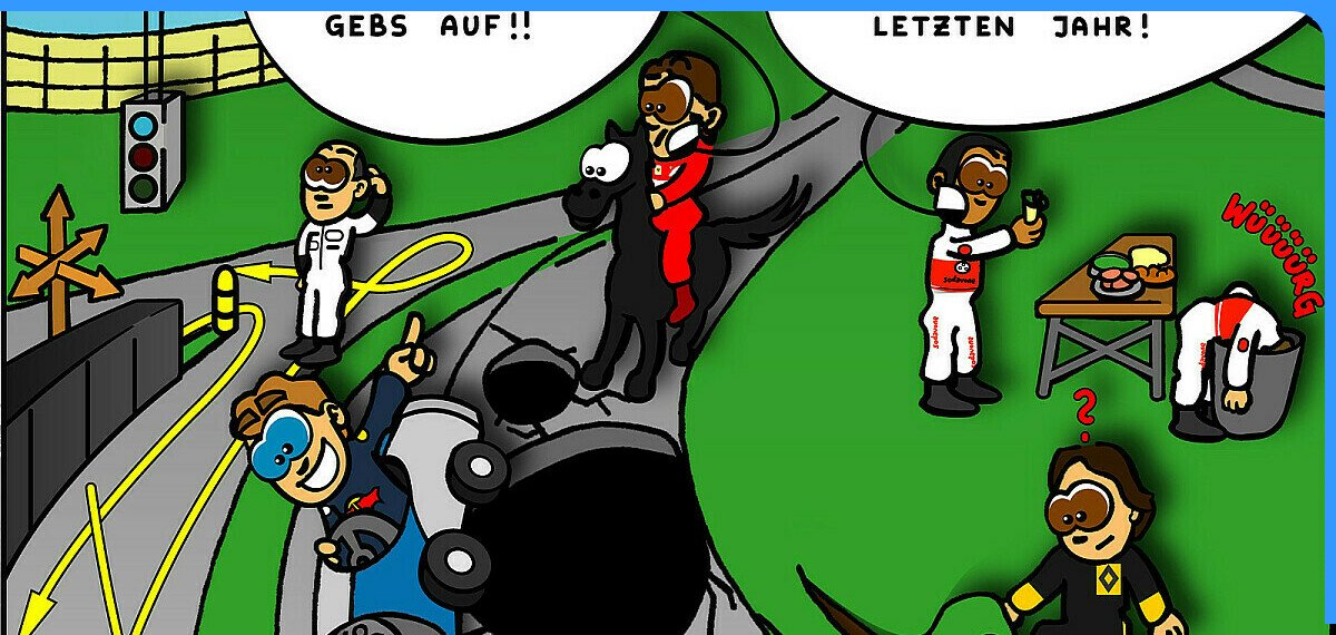 Neuer Comic: Strecken-Chaos in Korea - Formel 1