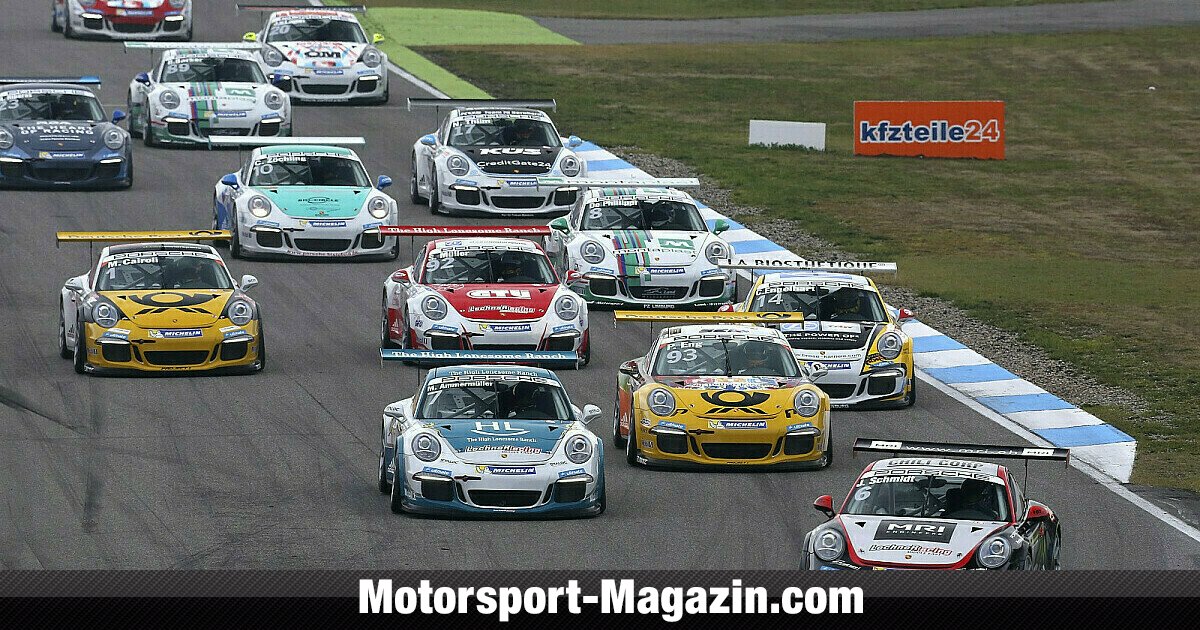 Porsche Carrera Cup mit vielen Neuerungen