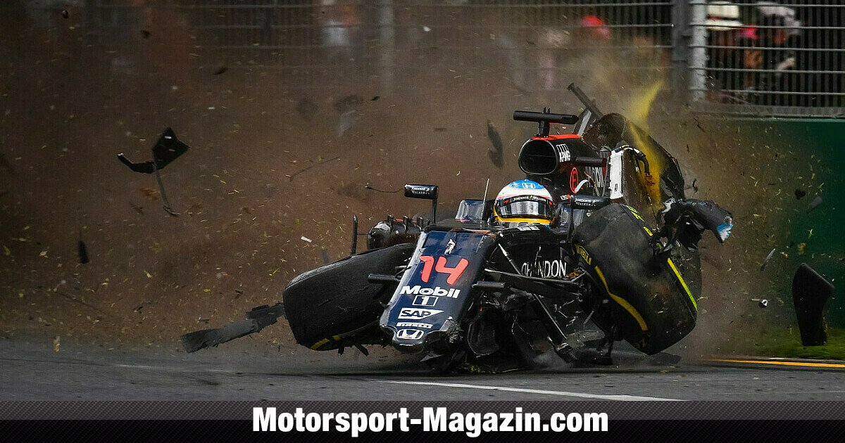 Formel 1 heute vor 4 Jahren: Alonsos Monster-Crash in ...