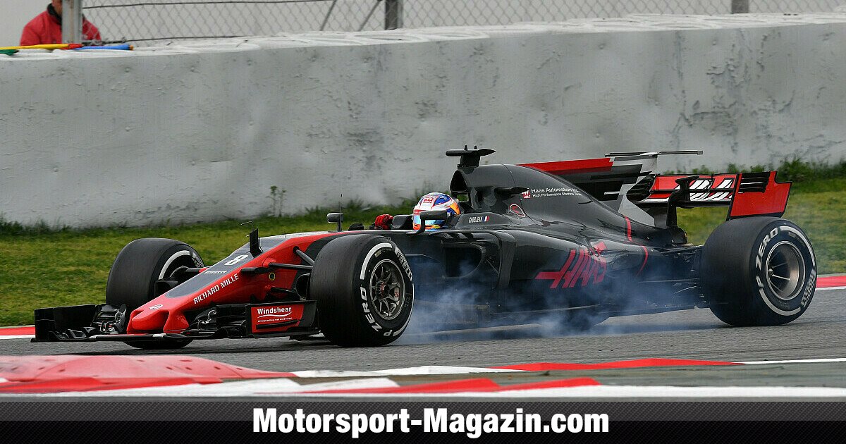 Haas Pilot Grosjean Volle Ferrari Power erst in Melbourne im Einsatz