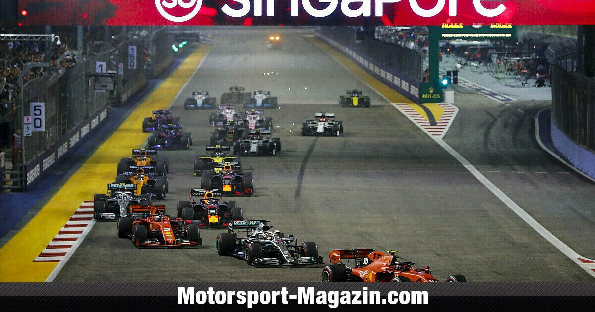 Formel 1 2020: Singapur, Japan, Aserbaidschan abgesagt