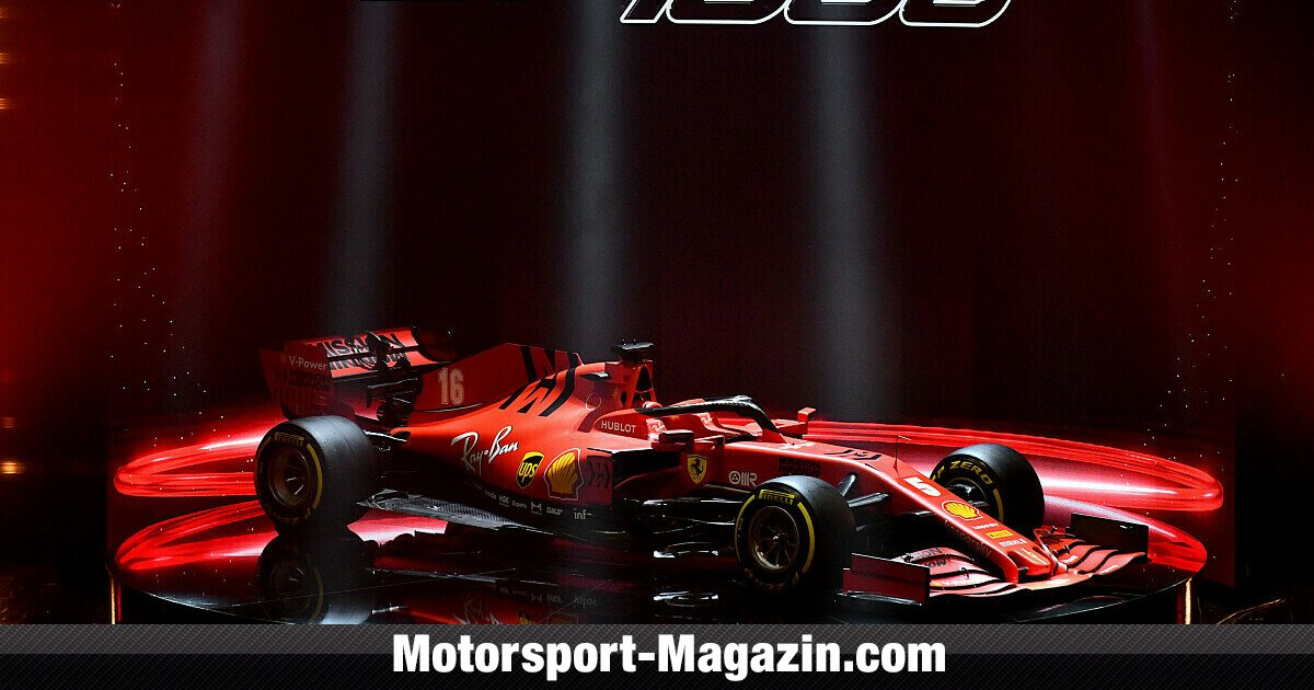 Ferrari pr sentiert SF1000 Vettels Formel-1-Bolide f r 2020