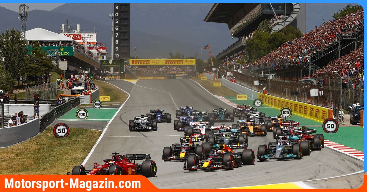 Spanien GP: Formel 1 kehrt 2023 auf MotoGP-Layout zurück