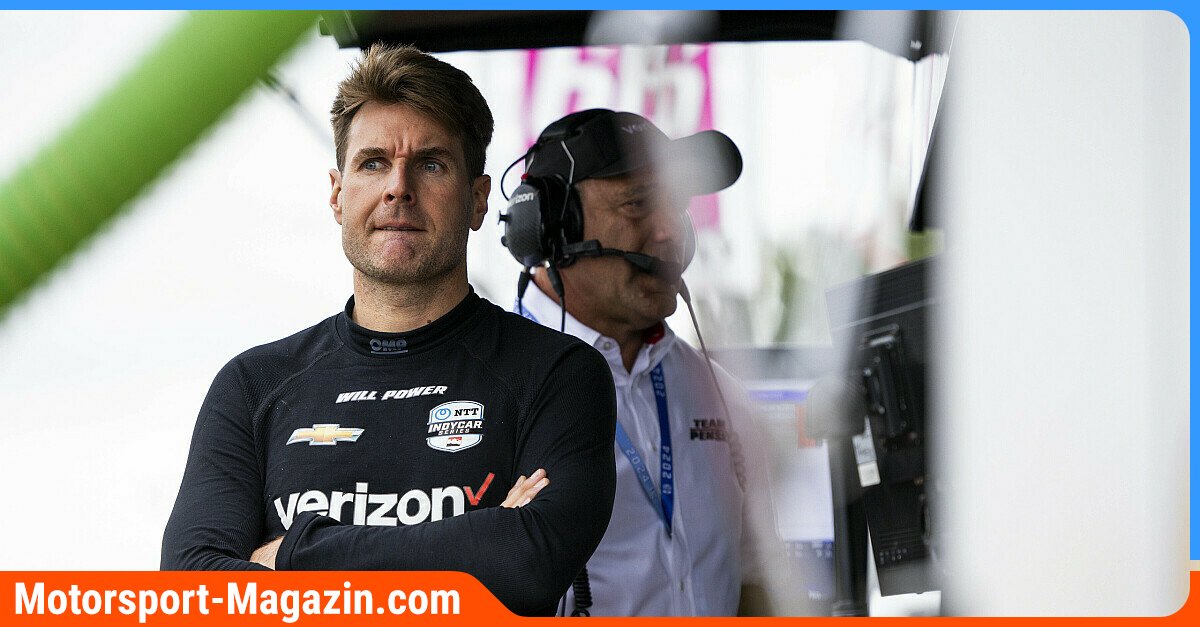 IndyCar-Irre-Indycar-Aktion-Fahrer-schiebt-anderes-Auto-im-Training-einfach-aus-dem-Weg