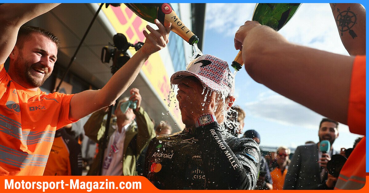 Formel-1-Schreck-nach-Silverstone-Sieg-Fotograf-st-rzt-auf-Lando-Norris-Nase-verletzt-