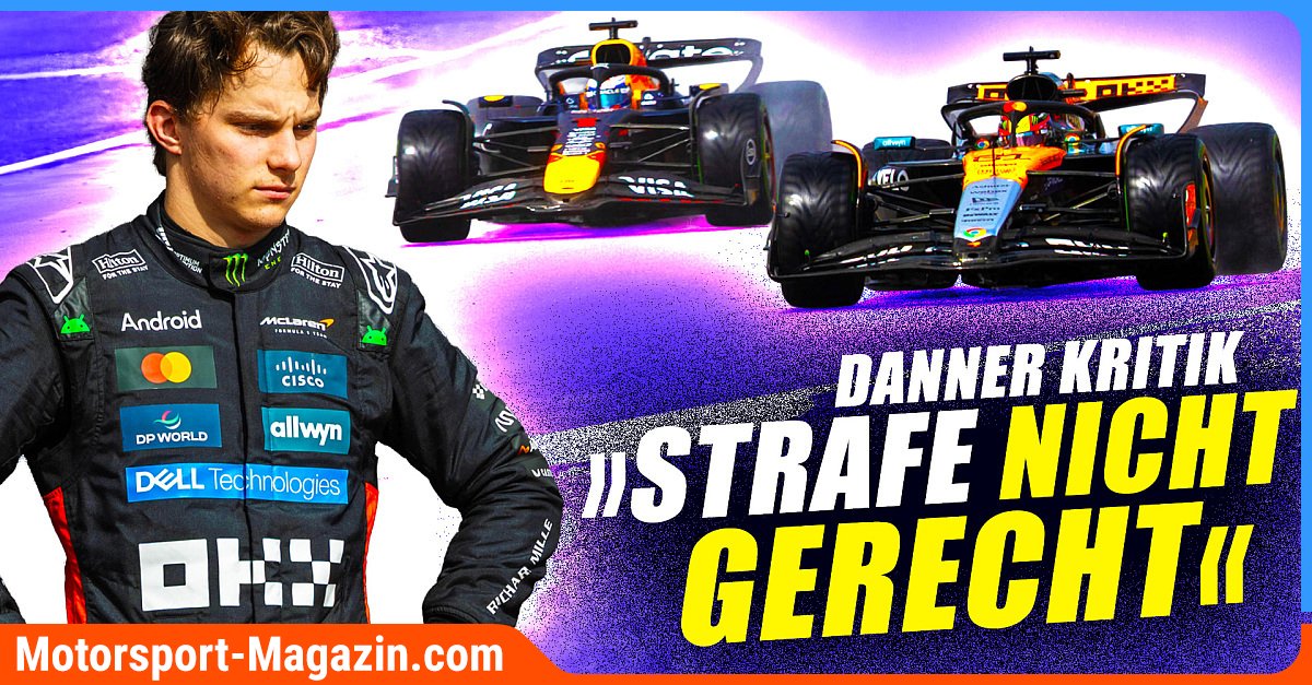 Formel-1-Video-Sieg-durch-Fehlentscheidung-weg-Danner-Piastri-Strafe-falsch-
