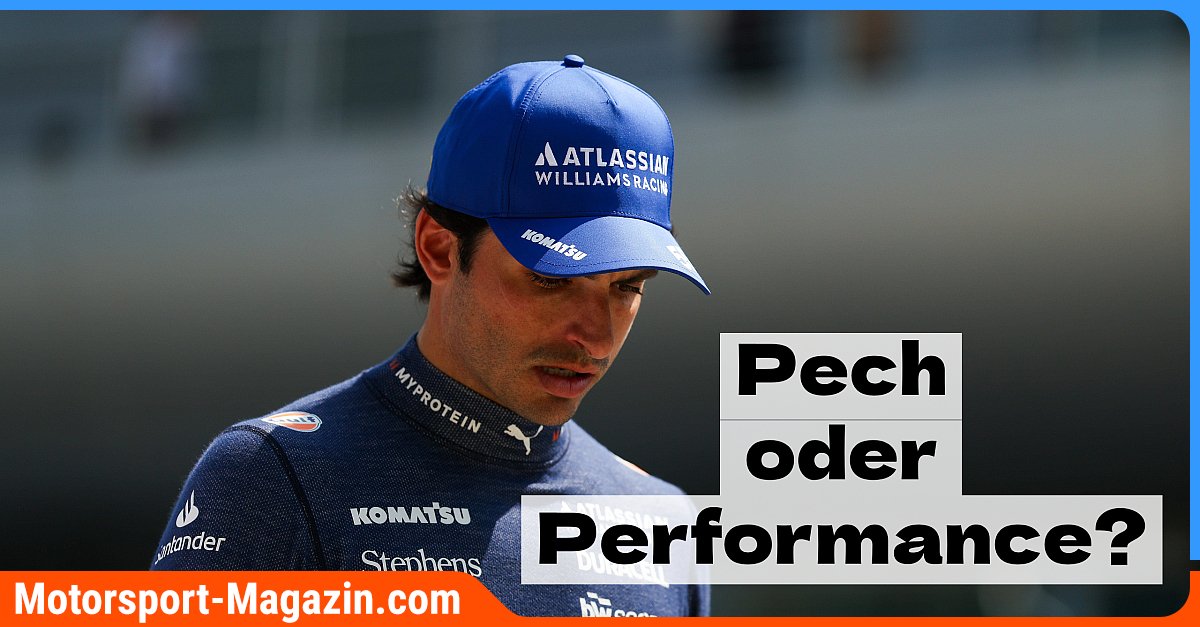 Formel-1-Carlos-Sainz-durchwachsene-Williams-Saison-Pech-oder-fehlende-Performance-