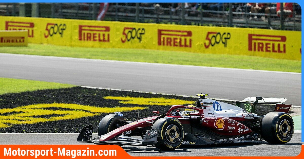 Formel 1 Italien GP 2025 - 1. Training - Ergebnis