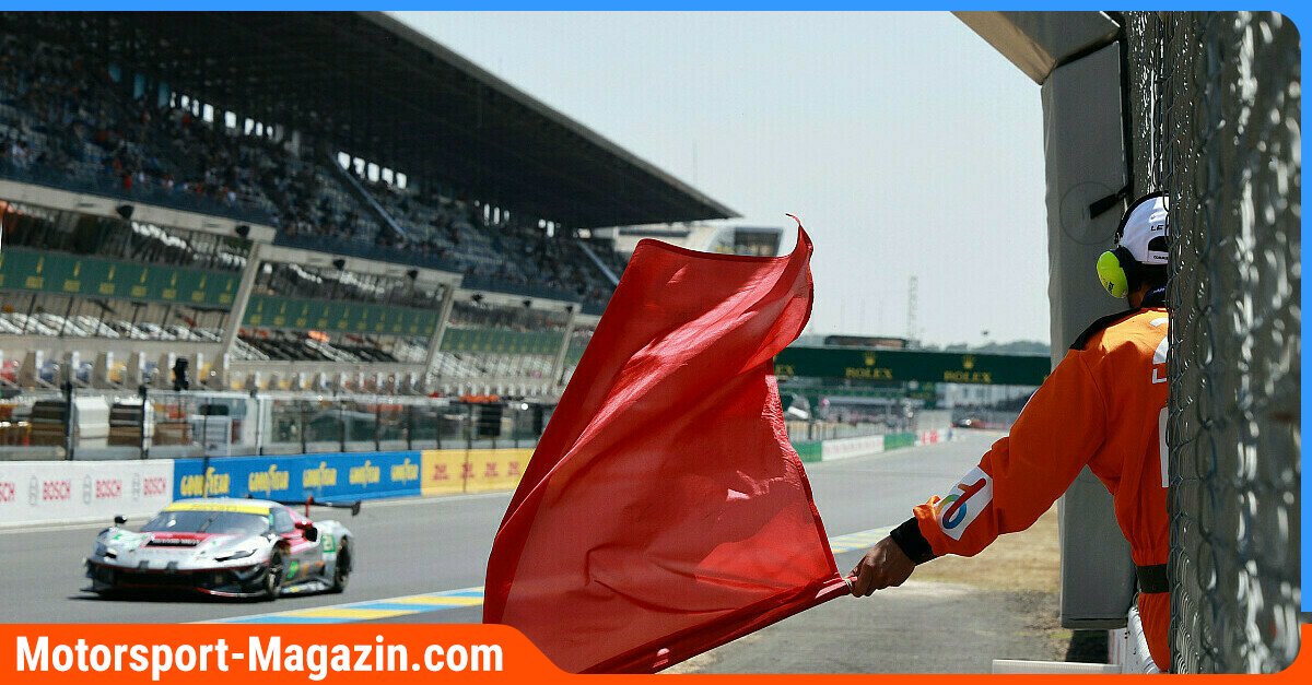 WEC-in-Austin-Flaggen-Farce-Viermal-Rot-Eine-Stunde-Pause-Training-abgebrochen