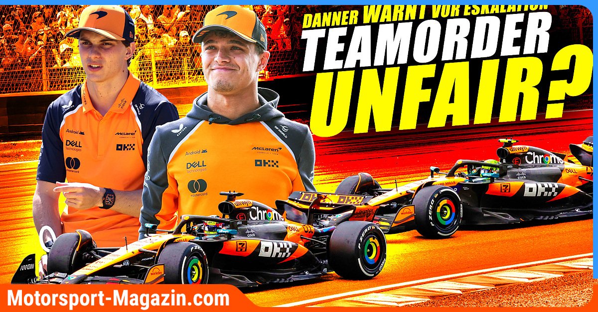 Formel-1-Video-McLaren-Teamorder-unfair-Danner-warnt-vor-Eskalation-